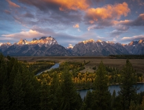 Autumn Morning in the Tetons  theurbanvoyager 