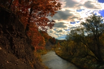 Autumn on the Sixteen Mile Creek Oakville ON Canada   x 