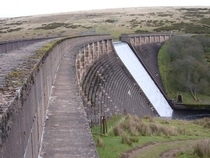 Avon Dam in the United Kingdom 