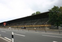 AVUS motorway in Berlin that used to be a race track 