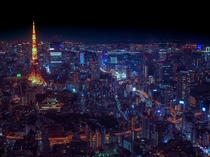 Awesome view of Tokyo from Roppongi 