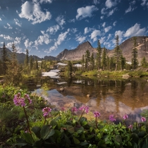 Azure Lake Canadian Rockies by Daniel Korzhonov 