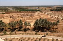 Babylon as seen from Saddams Summer Palace 