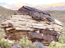 Backside of the Boulder Eastern Mojave  x