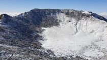 Baengnokdam Crater Mt Hallasan South Korea 