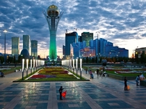 Baiterek Monument Kazakhstan 