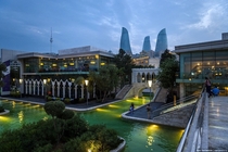 Baku the capital city of Azerbaijan