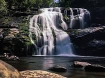 Bald River Falls in Cherokee National Forest TN 
