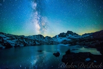 Banner Peak Sierra Nevada Mountains  - Blake DeBock
