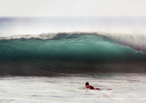 Barreling Wave North Shore Oahu Hawaii 