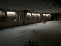Basement of an abandoned school