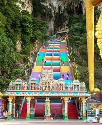 Batu Caves Hindu Temple Kuala Lumpur Malaysia