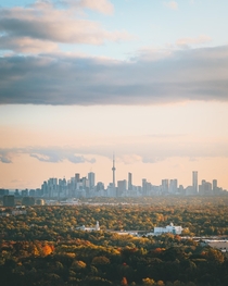 Beautiful Autumn Colours and Downtown Toronto
