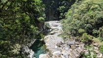 Beautiful blue waters amp scenery - Taroko Gorge Taiwan 