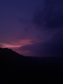 Beautiful Evening Sky - Shimla India