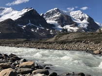 Beautiful Glacier in Alberta Canada 