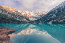 Beautiful Lake Aviolo in Italy 