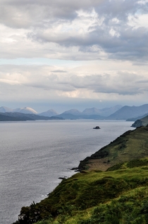 Beautiful lake of Scotland 