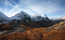 Beautiful Mountains in Glencoe Scotland 