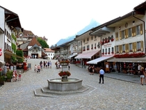 Beautiful town of Switzerland Its Gruyres 