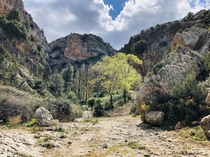 Beautiful Valley in Murcia Spain 