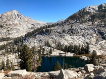 Beautiful View of Wolverton Trail Sequoia National Park  