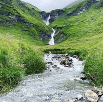 Beautiful Waterfalls and Creek in Austria  