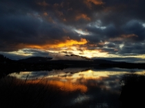 Beautifull evening light Vestlandet Norway 