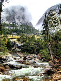 Behind Vernal Falls Yosemite OC