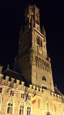 Belfry of Bruges Belgium 