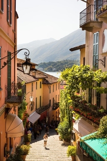 Bellagio a village on the shore of Lake Como Italy Beauty matters