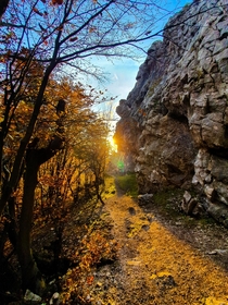 Belske skaly Zilina region Slovakia 