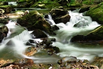 Betty Creek in Nantahala National Forest North Carolina USA 