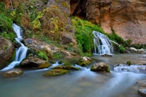 Big Spring - The Narrows - Zion National Park Utah USA 