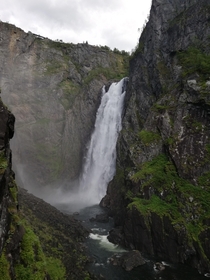 Biggest waterfall ive ever seen IRL Vringfossen Norway 