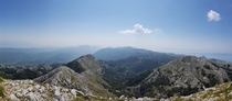 Biokovo mountain range Croatia 