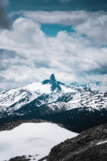 Black Tusk as seen from Whistler BC 
