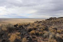 Black Volcano outside Albuquerque New Mexico 