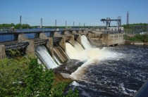 Blanchard Dam-Mississippi River  Royalton MN 