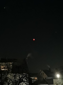 Blood moon in germany Taken with Huawei mate  pro