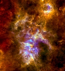 Blowing Bubbles in the Carina Nebula Pillars