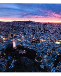 Blue hour in San Francisco