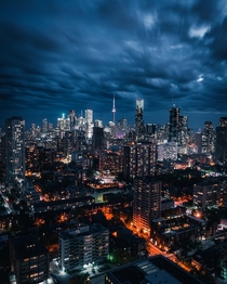 Blue Hour Toronto Canada