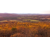 Blue Ridge Mountains in the fall 