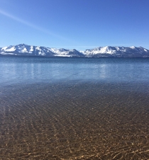 Bluebird day on Lake Tahoe from Nevada Beach x OC