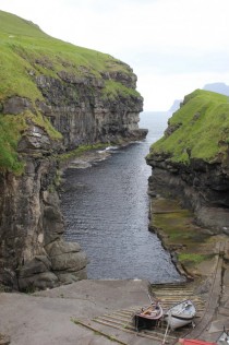 Boat ramp Gjgv Faroe Islands 