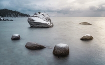 Bonsai Rock in Lake Tahoe 