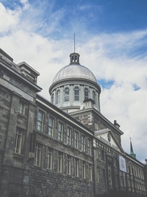 Bonsecours Market Montreal  Build in  by William Footner