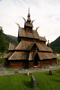 Borgund stave church Norway 
