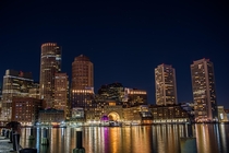 Boston from the Seaport District 
